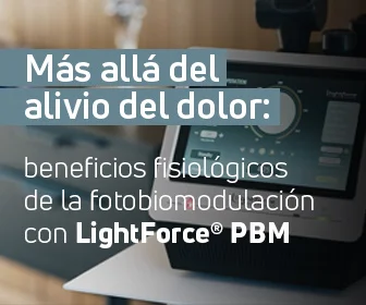 Más allá del alivio del dolor - beneficios fisiológicos de la fotobiomodulación con LightForce PBM